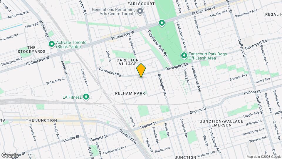 88 Laughton Ave, Unit 2nd Floor Map and Location Details