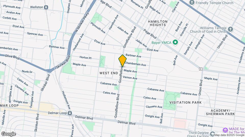 West End Apartments Map and Location Details