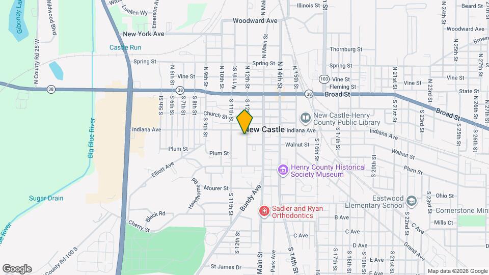 417 S 12th St, Unit A Map and Location Details