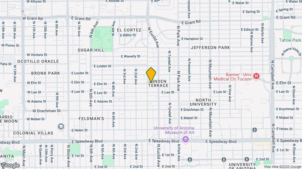 716-730 E Elm St Mapa y Detalles de la Ubicación