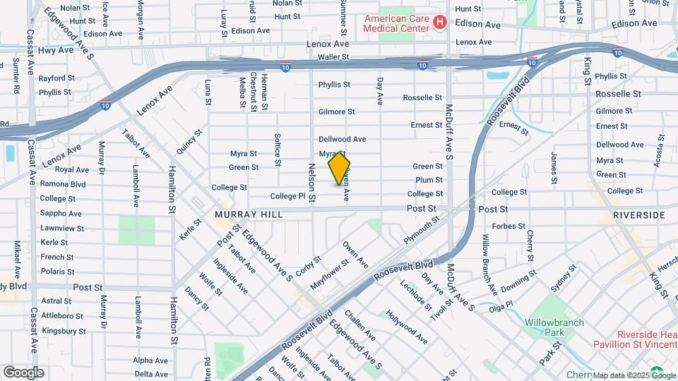 3313 College St Map and Location Details
