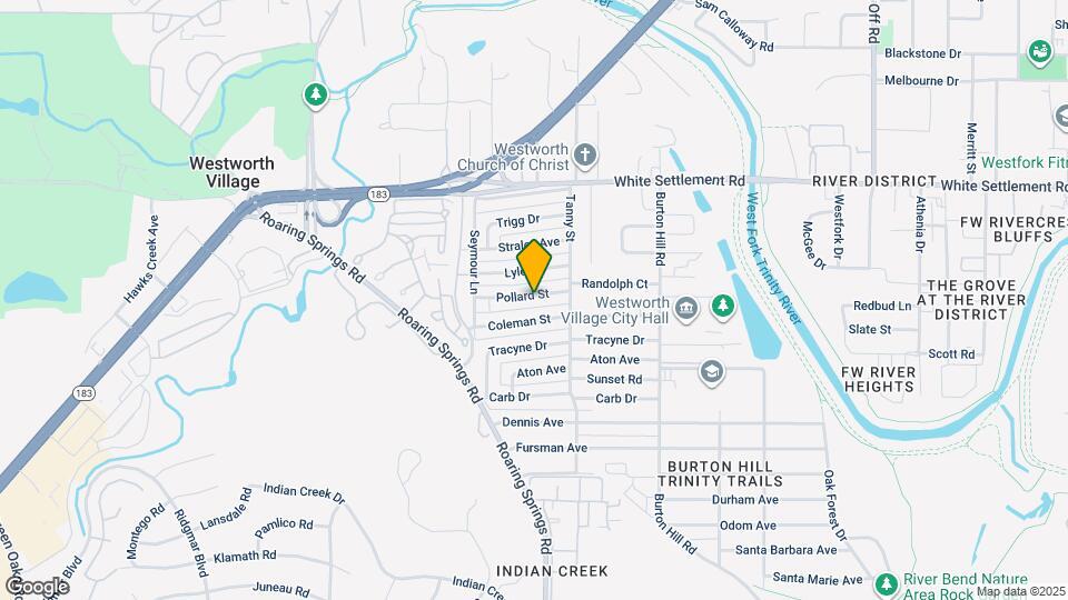 5825 Pollard St Map and Location Details