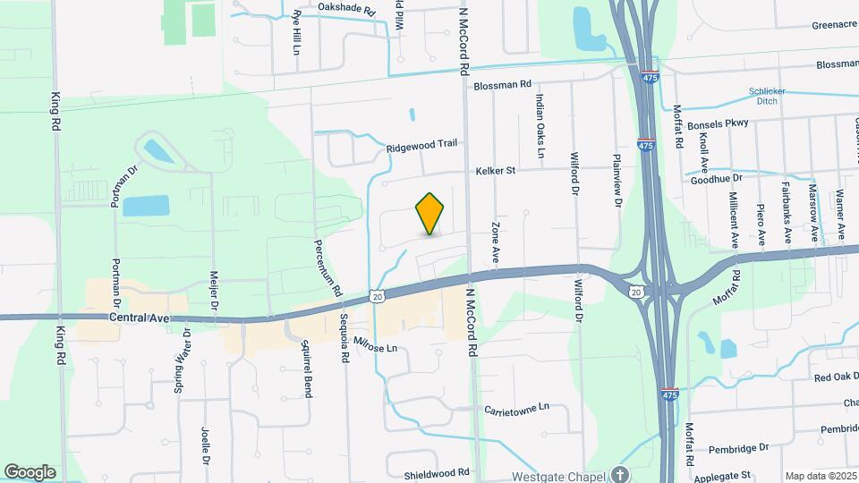 6755 Woodlake Dr Map and Location Details