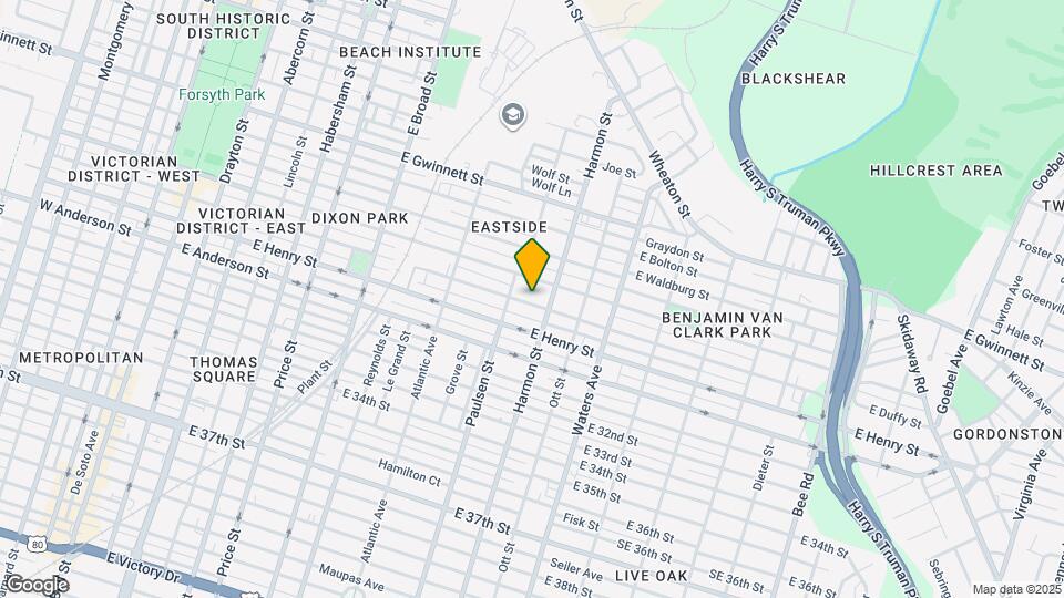 826 E Duffy St Map and Location Details