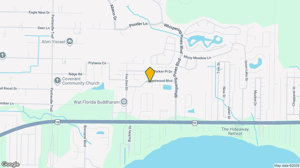 2213 Peachwood Ct Map and Location Details