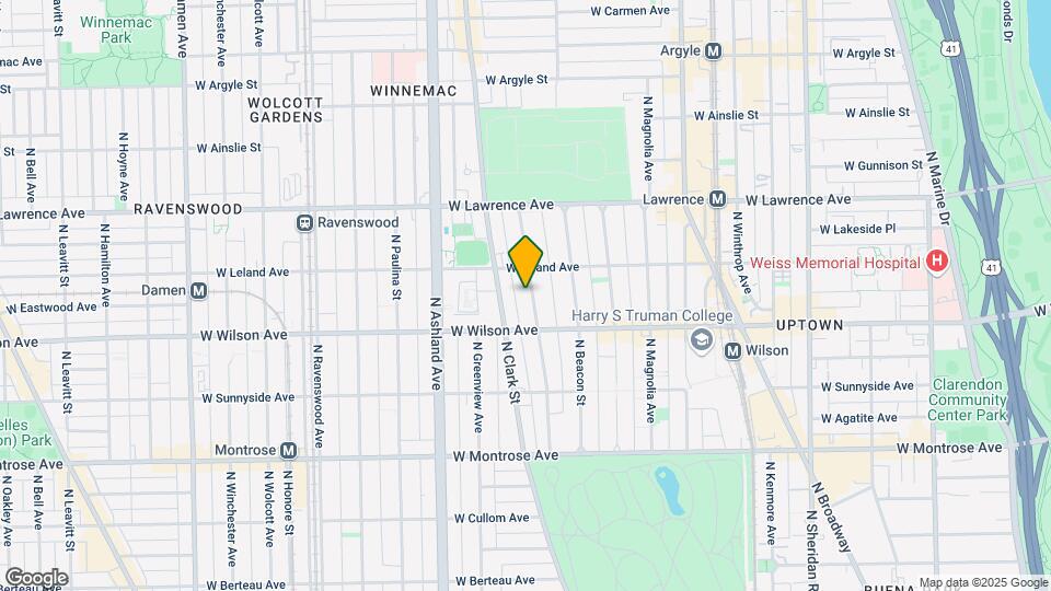 4634 N Dover St, Unit 1N Map and Location Details