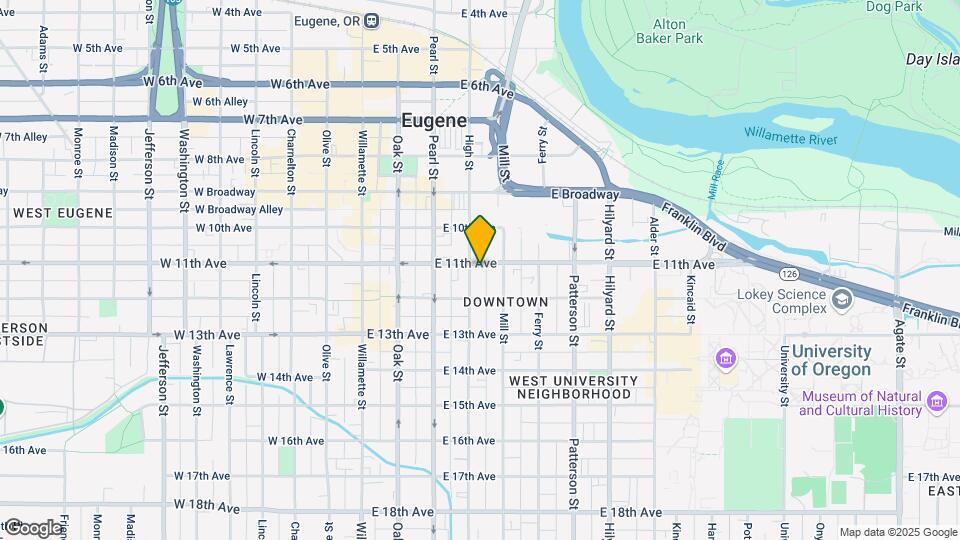 322-340 E 11th Ave Map and Location Details