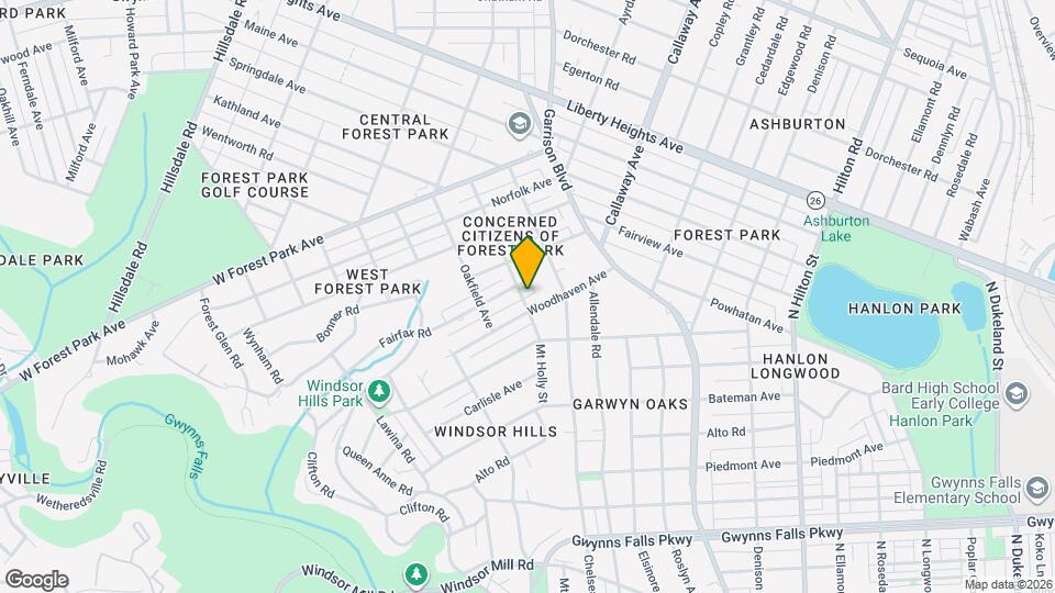3001 Wolcott Ave Map and Location Details