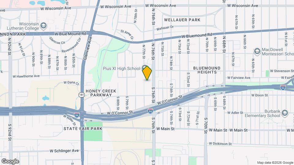 122 S 77th St Map and Location Details