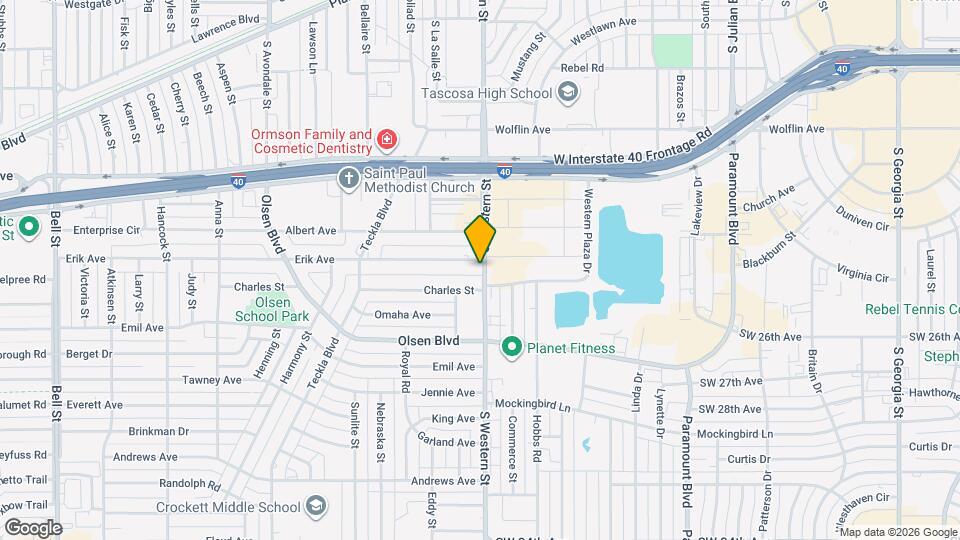 4201 Erik Ave Map and Location Details