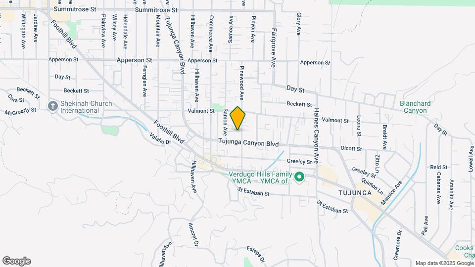 10021 Pinewood Ave Map and Location Details