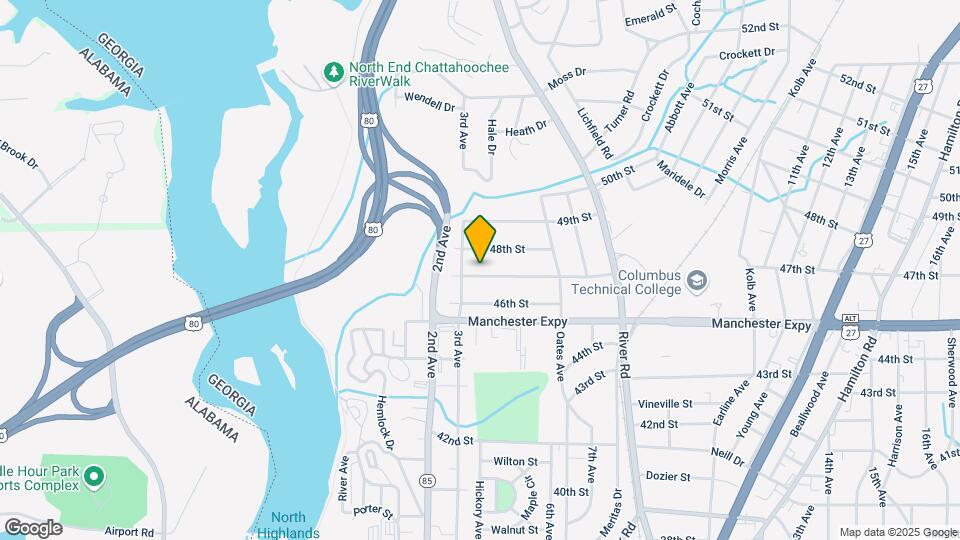 315 47th St Map and Location Details