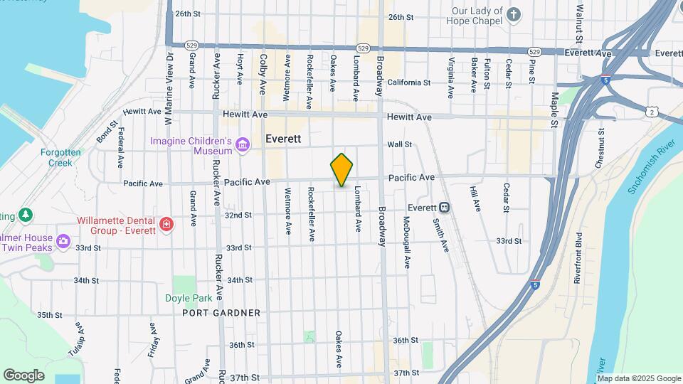 3113 Oakes Ave-Unit -A Map and Location Details