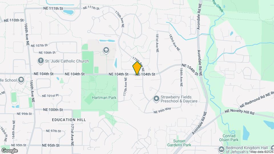 17806 NE 103rd Ct Map and Location Details