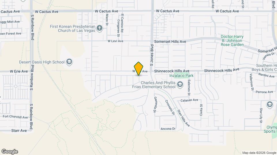 4825 Ava Ridge Ave Map and Location Details