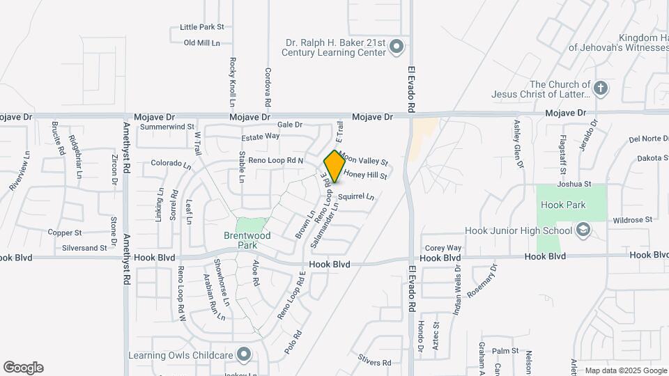 14315 Castle Peaks St Map and Location Details