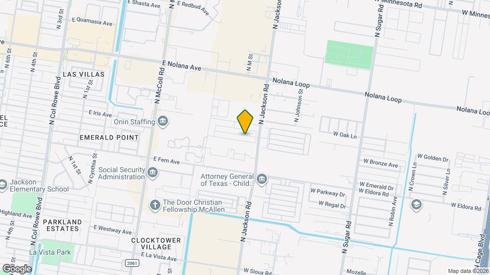 1417 E Hibiscus Ave, Unit 4 Map and Location Details