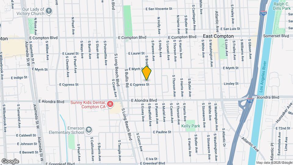619 S Bradfield Ave Map and Location Details