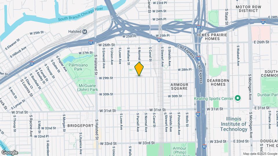 2901 S Parnell Ave Mapa y Detalles de la Ubicación