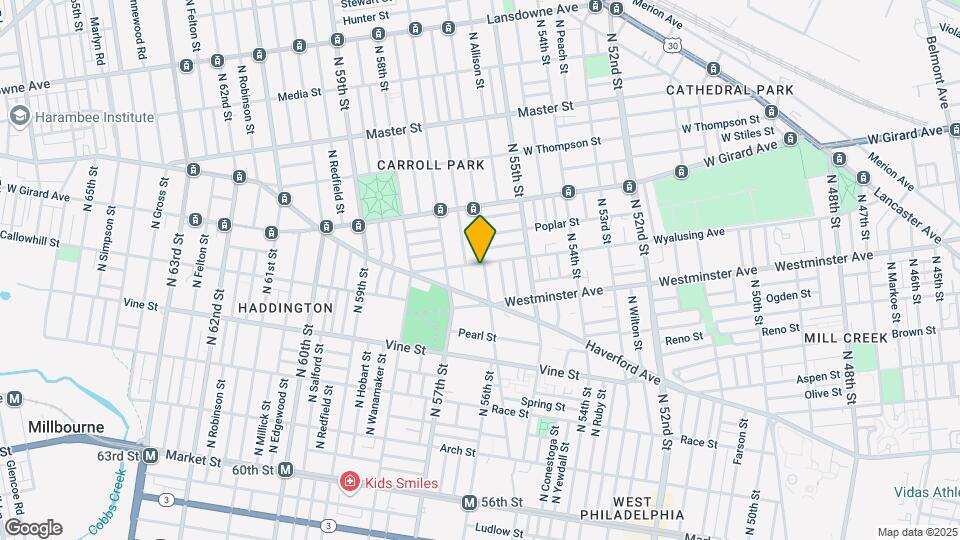 546 N 56th St Map and Location Details