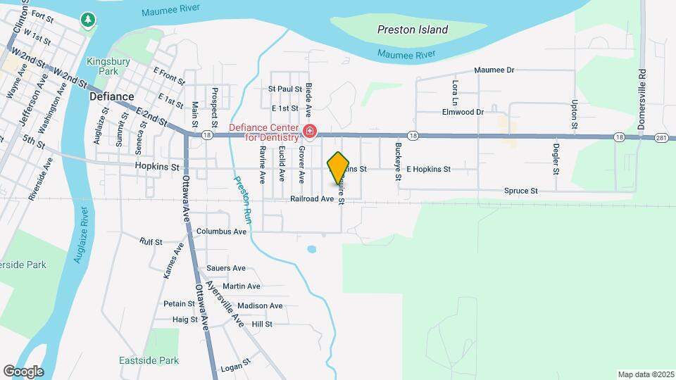 630 Squires Ave Mapa y Detalles de la Ubicación