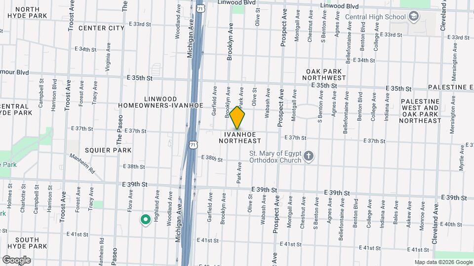2217 E 37th St Mapa y Detalles de la Ubicación