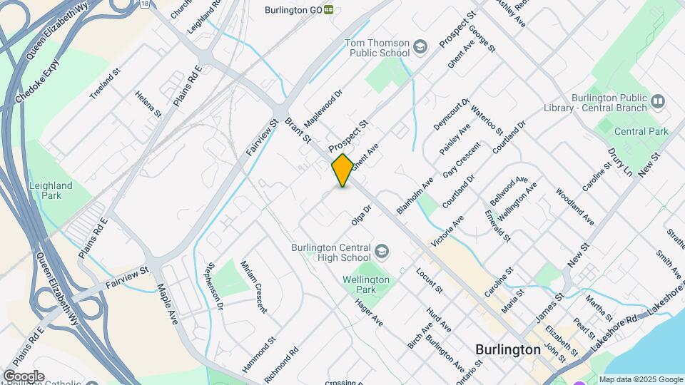 Burlington Square Map and Location Details