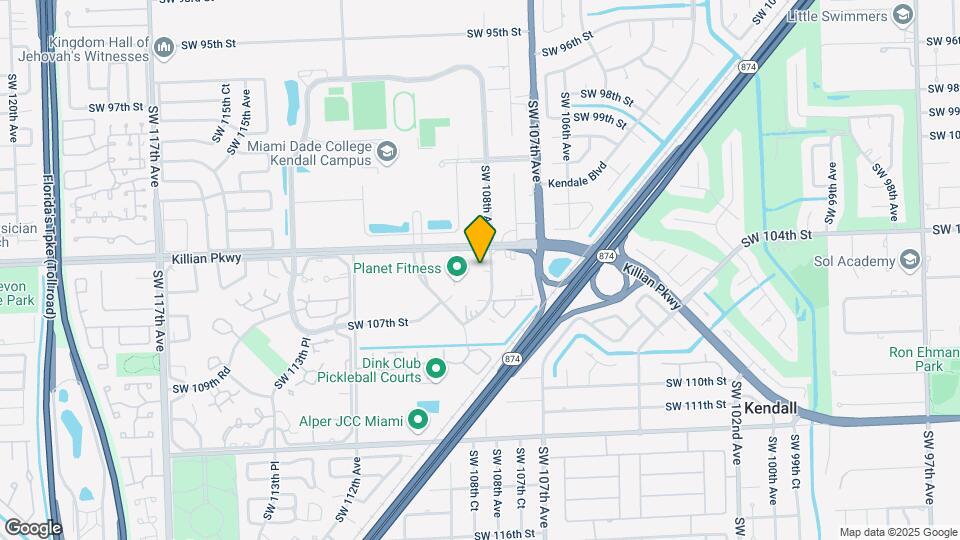 10400 SW 108th Ave Map and Location Details