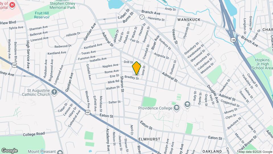 81 Bradley St Map and Location Details