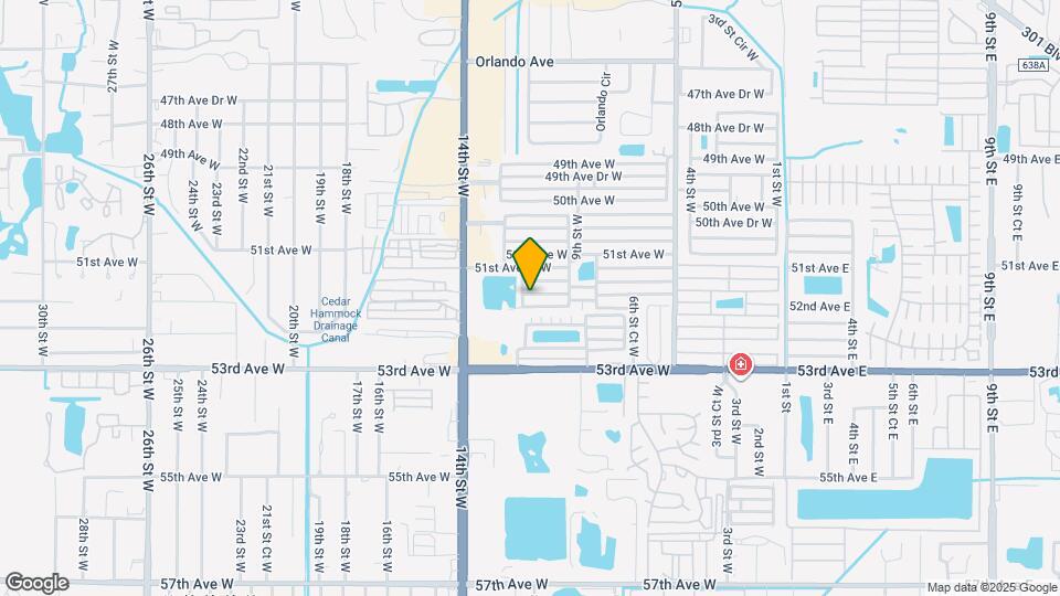 1012 51st Ave Terrace W Map and Location Details