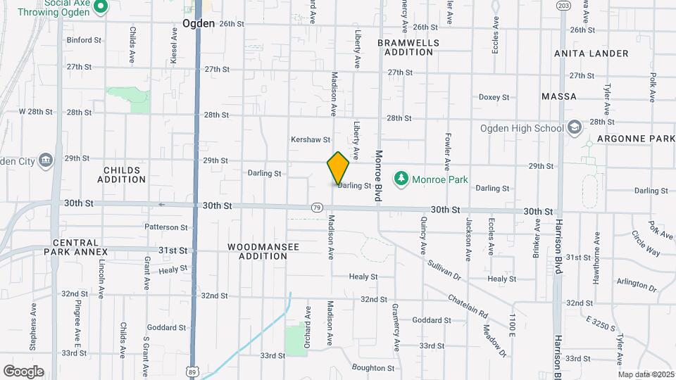 709 Darling St Map and Location Details