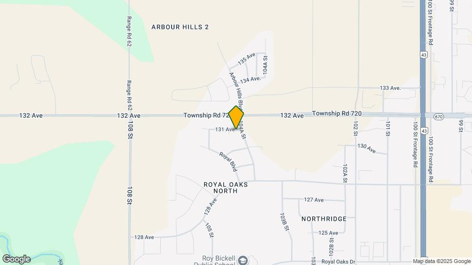 13001-13104B 104B St Map and Location Details