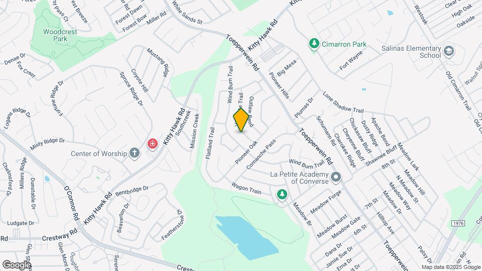 10123 Vigilante Trail Mapa y Detalles de la Ubicación