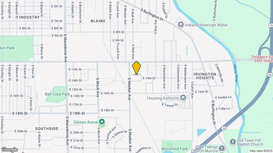 2511 E 13th St Map and Location Details