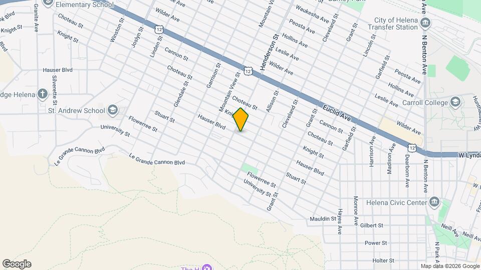 1232 1/2 Hauser Blvd Mapa y Detalles de la Ubicación