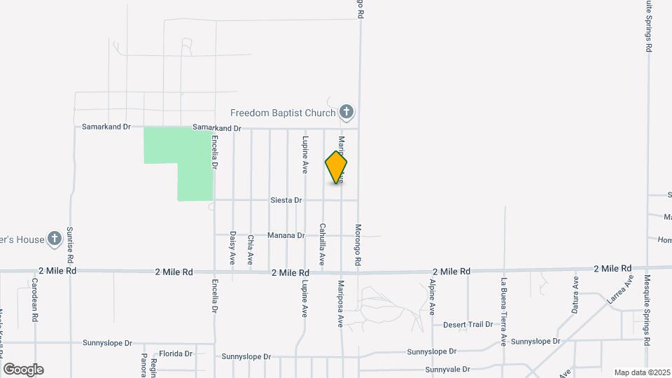 5464 Mariposa Ave Map and Location Details