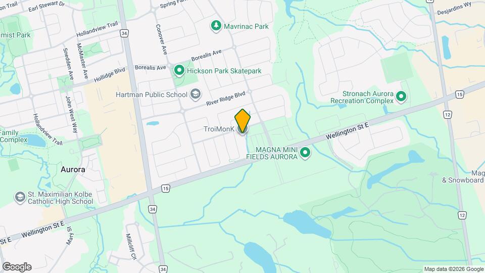 16 Blick Crescent Map and Location Details