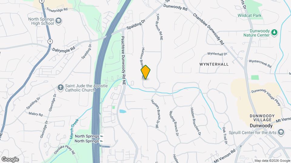 7195 Hunters Branch Dr NE, Unit 2303 Map and Location Details