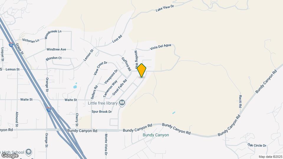 33569 Canyon Ranch Rd Map and Location Details