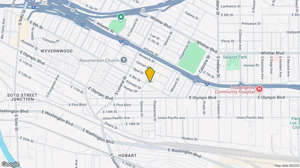 3519 E 8th St Mapa y Detalles de la Ubicación