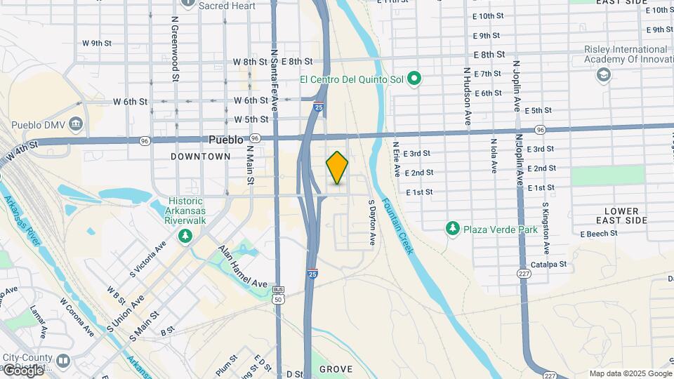 315 E City Center Dr Map and Location Details