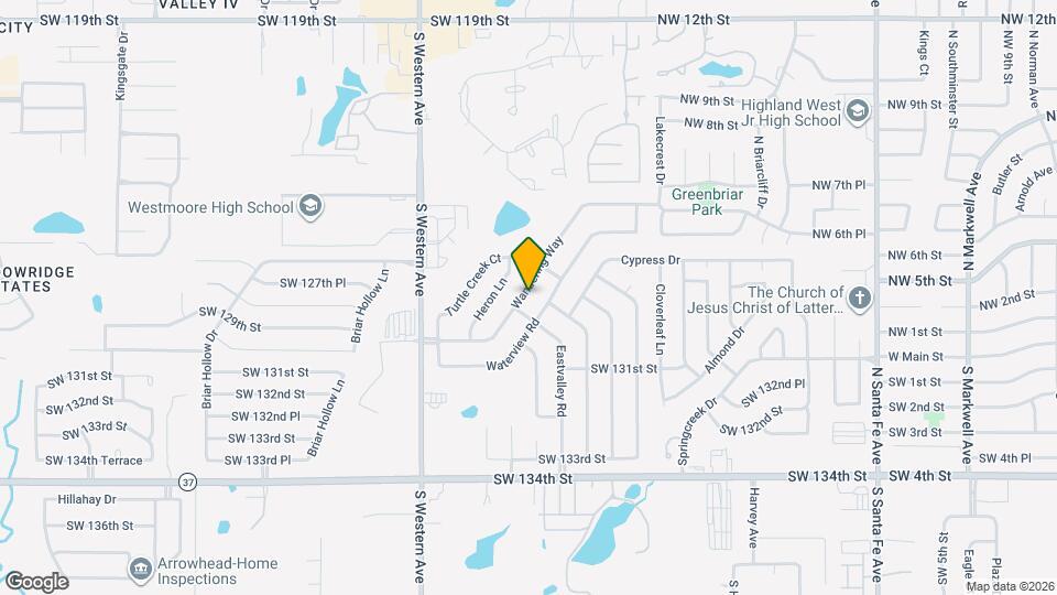 668 Wandering Way Map and Location Details