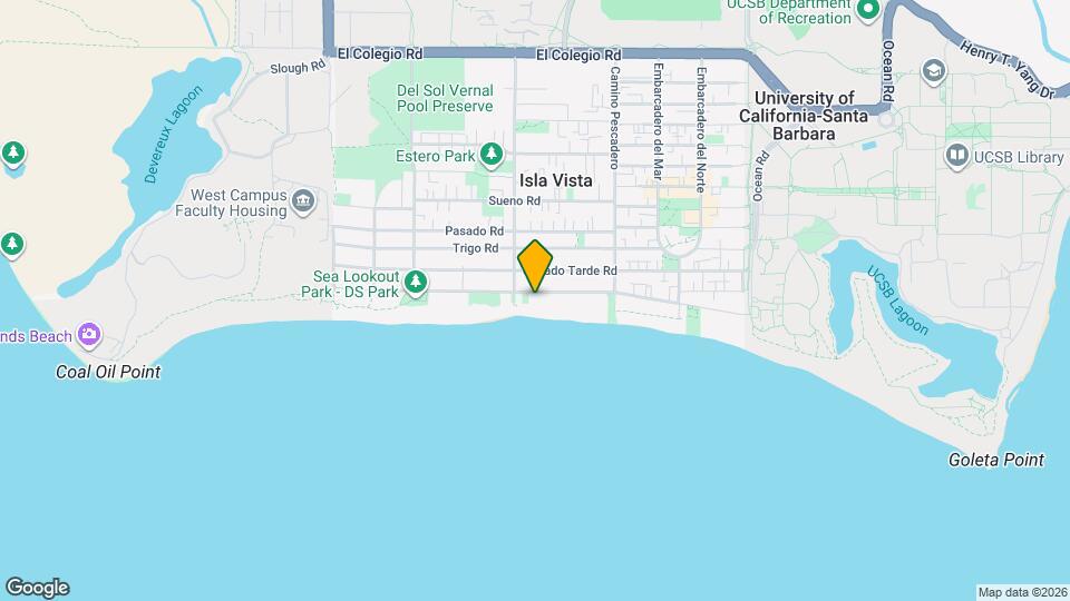 6681 Del Playa Dr Map and Location Details