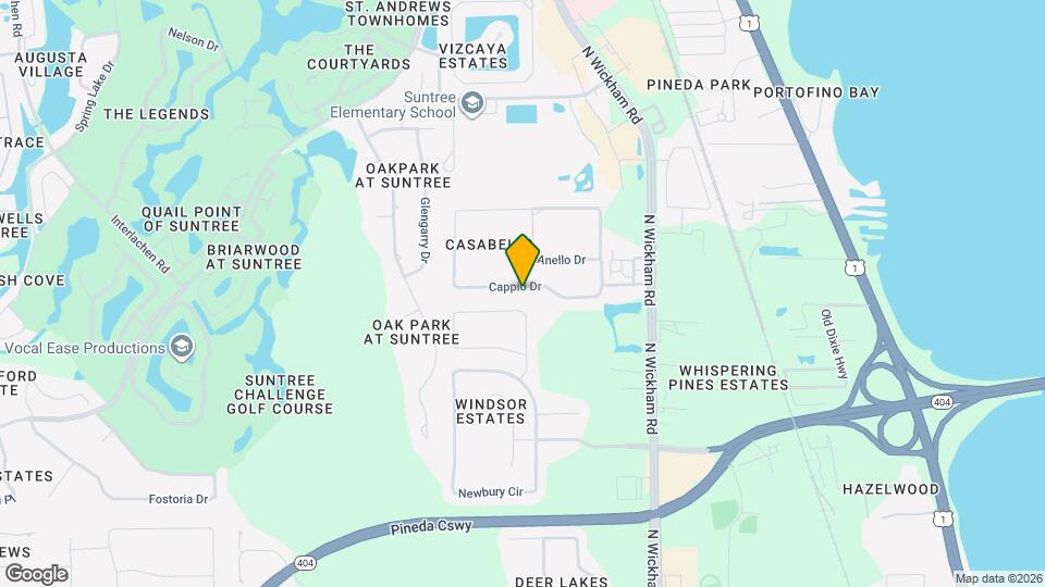 3317 Cappio Dr Map and Location Details