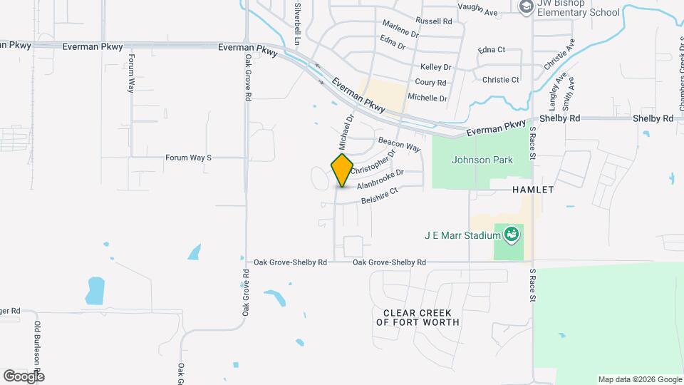 1804 Alanbrooke Dr Map and Location Details