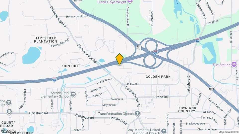 2548 Bilbrey Dr Map and Location Details