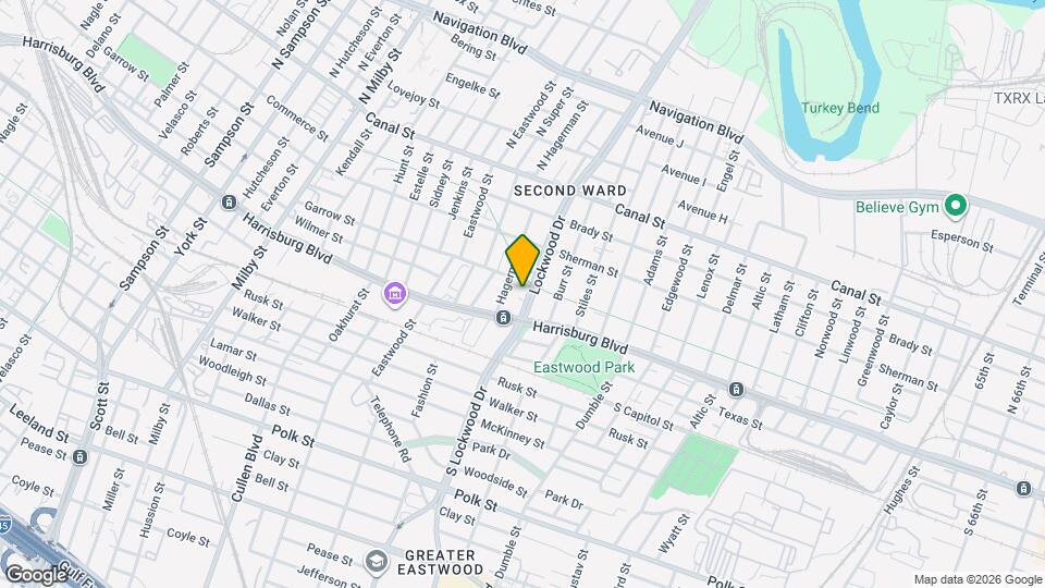 304 Lockwood Dr Map and Location Details