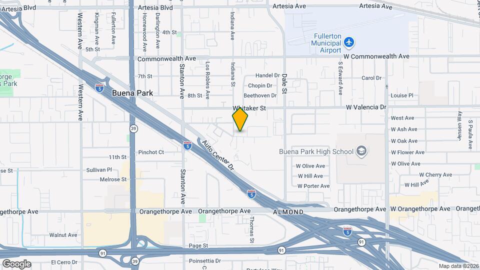 8275 California St Map and Location Details