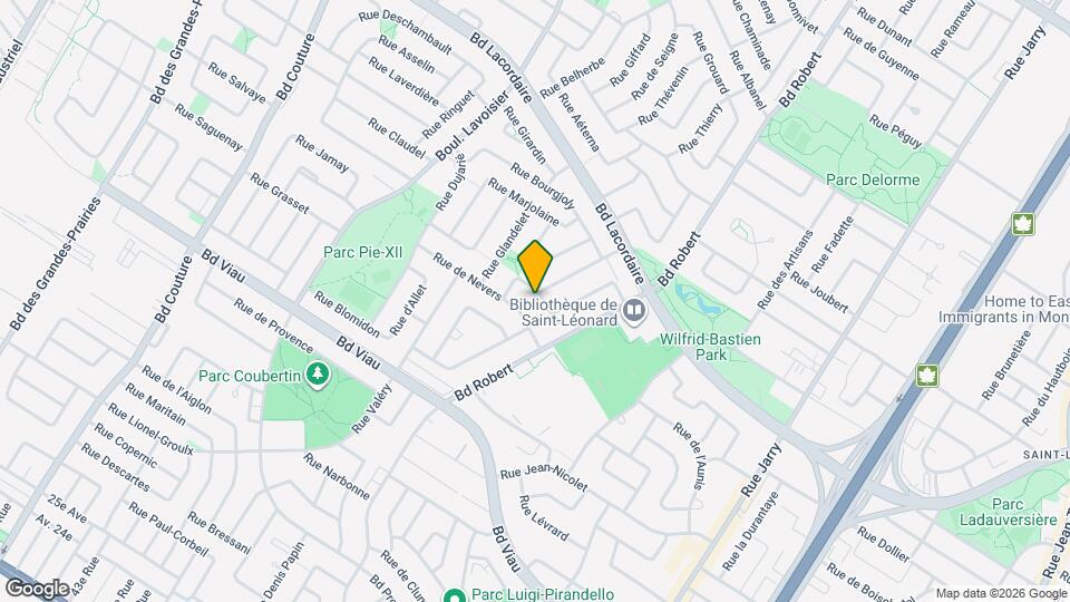 8620 Mance Rue Map and Location Details