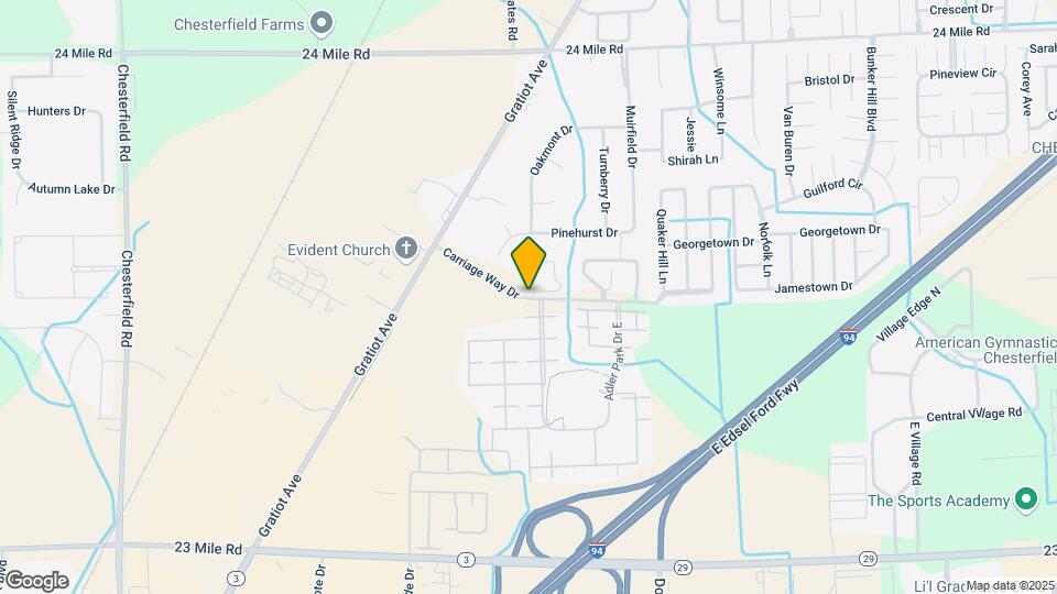 Chesterfield Glen Townhomes Map and Location Details